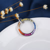 High Quality LBGT Rainbow  S925 Chain Chocker Necklace With AAA+ CZ fashion Personality Women Collar Jewellery bijoux femme | Vimost Shop.