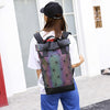 Men Women Luminous Geometric Fashion Large Capacity Backpack | Vimost Shop.