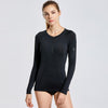 Women Active Long Sleeve Top Workout Shirts Sports Tops Gym Sports Top