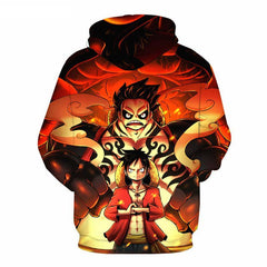 3D Print Anime One Piece Monkey Luffy Hoodies | Vimost Shop.