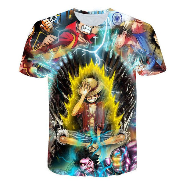 Newest Hipster Anime One Piece  Luffy Women Men 3D  T-shirt | Vimost Shop.