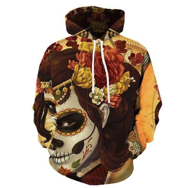 Flame Character Metal Military Colorful 3d Printed  Hoodie | Vimost Shop.