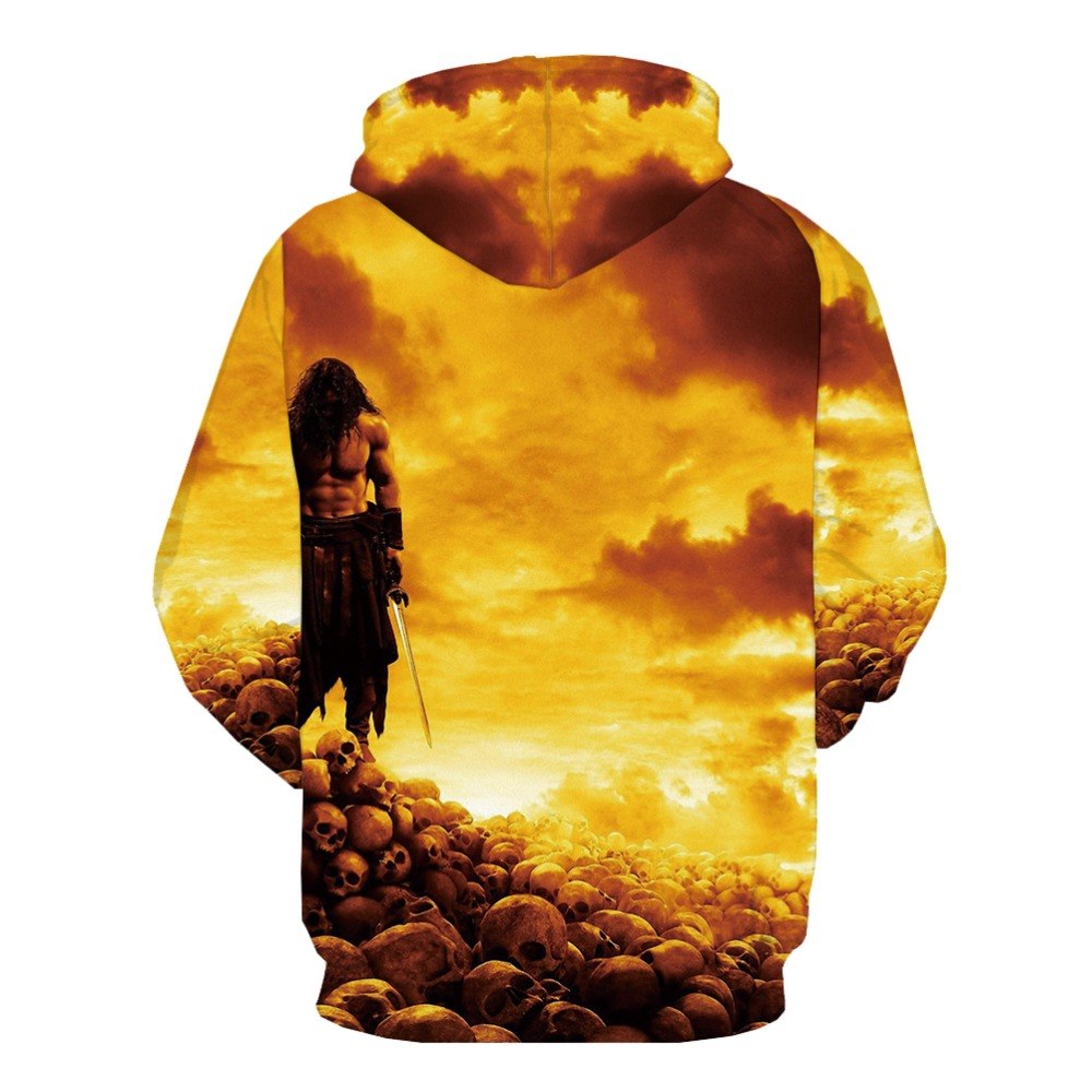 Flame Character Metal Military Colorful 3d Printed  Hoodie | Vimost Shop.