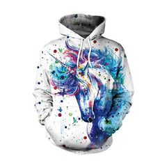 New Fashion Men Women  Unicorn 3D Printed Cartoon Hoodies | Vimost Shop.