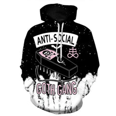 New Fashion Women Men Crying Alien 3D Printed Sweatshirts | Vimost Shop.