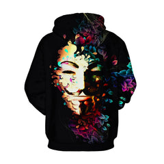 Funny Joker Mask  3d Print Men Women Hoodies | Vimost Shop.