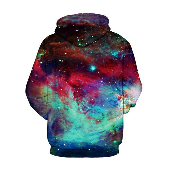 Galaxy Starry Printed 3D Hoodies | Vimost Shop.