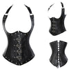 Women Halloween Sexy Slimming Waist Trainer Cincher Corset Lace Up Overbust Bustier Top Steampunk Dress 6XL Plus Size Corsets | Vimost Shop.