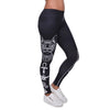 High Elasticity Egyptian cat symbols Printed Fashion Slim fit Legging Workout Trousers Casual Pants Leggings for Women | Vimost Shop.