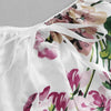 2pc Fashion Sexy Lace Satin Trim Floral Bow Lingerie Set Lace Underwear Pajamas Babydoll Sleepwear Backless Seamless Sleepwear | Vimost Shop.