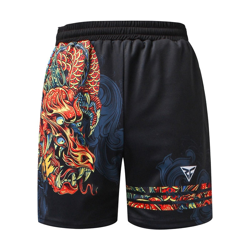 Men Fashion Summer Beach Causal Fitness 3d Print Shorts Brand Clothing Loose Fashion Mens Pattern Funny Trousers | Vimost Shop.