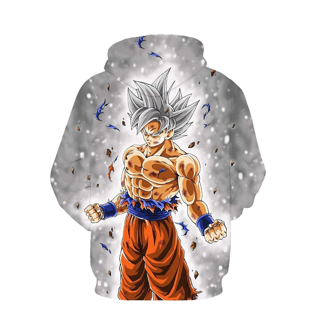 Dragon Ball Z Goku 3D Hoodies Anime Hoodie Unisex 3D Print Fashion Streetwear Hip Hop Punk Hoodies Harajuku Hooded Plus Size - Vimost Shop