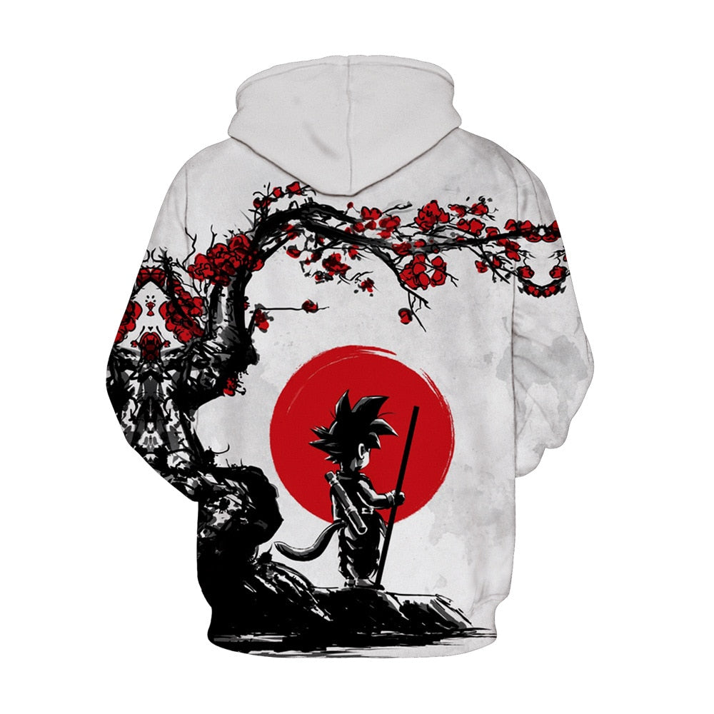 Dragon Ball Z Goku 3D Hoodies Anime Hoodie Unisex 3D Print Fashion Streetwear Hip Hop Punk Hoodies Harajuku Hooded Plus Size - Vimost Shop