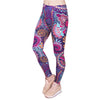 Fashion Retro Women Legins Mandala Flowers Pink Printing Legging Woman Cozy High Waist Leggings | Vimost Shop.