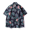 Mens Hawaiian Shirt Hip Hop Streetwear Full Printed Short Sleeve Shirts Harajuku Casual Loose Urban Shirt | Vimost Shop.