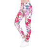 New Arrival Legins Design Paradise Flowers Printed Leggins Women | Vimost Shop.