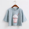 Ice cream Korean style cottonHarajuku women t shirts | Vimost Shop.