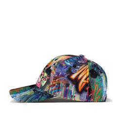 Graffiti Printed Baseball Cap Men Women | Vimost Shop.