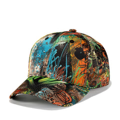 Graffiti Printed Baseball Cap Men Women | Vimost Shop.