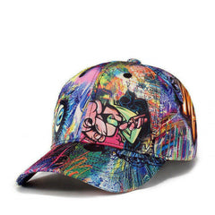 Graffiti Printed Baseball Cap Men Women | Vimost Shop.