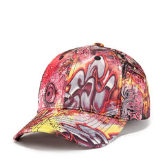 Graffiti Printed Baseball Cap Men Women | Vimost Shop.