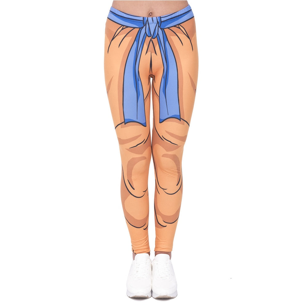 Women Legging Anime Printing Leggings Fashion Cozy High Waist Woman Pants | Vimost Shop.