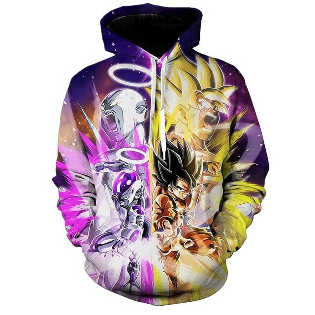 Dragon Ball Z Goku Anime 3D Print Hoodies Sweatshirts Harajuku Cartoon Hooded Women/Men long sleeve hip hop streetwear Clothes - Vimost Shop