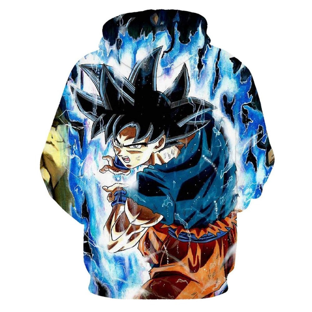 Dragon Ball Z Goku Anime 3D Print Hoodies Sweatshirts Harajuku Cartoon Hooded Women/Men long sleeve hip hop streetwear Clothes - Vimost Shop