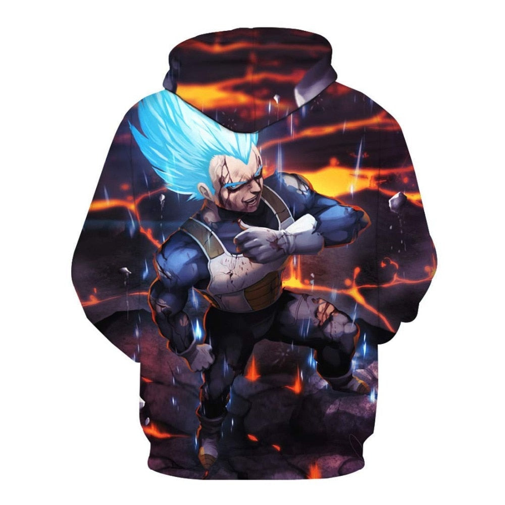 Dragon Ball Z Goku Anime 3D Print Hoodies Sweatshirts Harajuku Cartoon Hooded Women/Men long sleeve hip hop streetwear Clothes - Vimost Shop