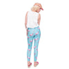 New Fashion Women Legging Cyan Flamingo Printing Leggings High Quality High Waist Woman Pants | Vimost Shop.