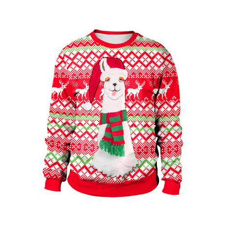 Tops Autumn Winter Ugly Christmas Sweater For gift | Vimost Shop.