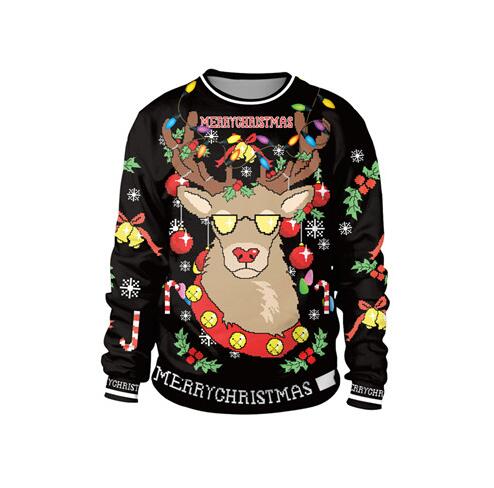 Tops Autumn Winter Ugly Christmas Sweater For gift | Vimost Shop.