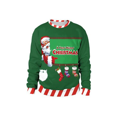 Tops Autumn Winter Ugly Christmas Sweater For gift | Vimost Shop.