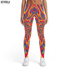 3d Print Dizziness Elastic Gothic Trousers Rainbow Spandex Womens Leggings Pants | Vimost Shop.