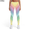 Psychedelic Leggings Women Colorful Sport Gothic Trousers Art Elastic Dizziness Leggings Pants Fitness | Vimost Shop.