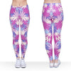 Women Weeds Print Pink Fitness Legging Silm Stretch Leggins High Waist Legins Trouser Casual Pants | Vimost Shop.
