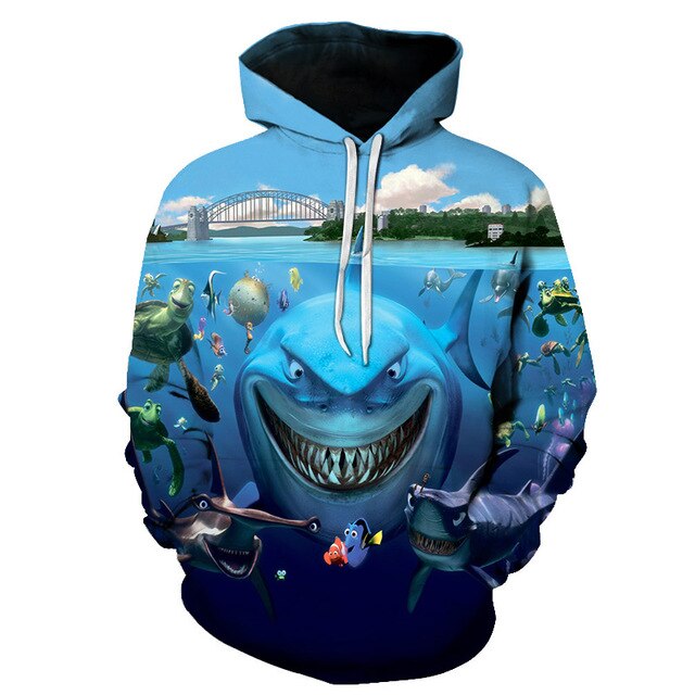 3D Tropical Fish Funny Hoodies For Fishinger Fisherman Men Women Long Sleeve Hoody Sweatshirts Hooded Streetwear Hip Hop Jackets | Vimost Shop.