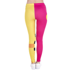 Women Leggings Simple Geometry Splicing Printing Leggins Fitness | Vimost Shop.