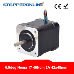 0.9deg Nema 17 Stepper Motor 2A 42x48mm 46Ncm/65oz.in 4-lead Nema17 Stepper 42 Motor for DIY 3D Printer CNC Robot | Vimost Shop.