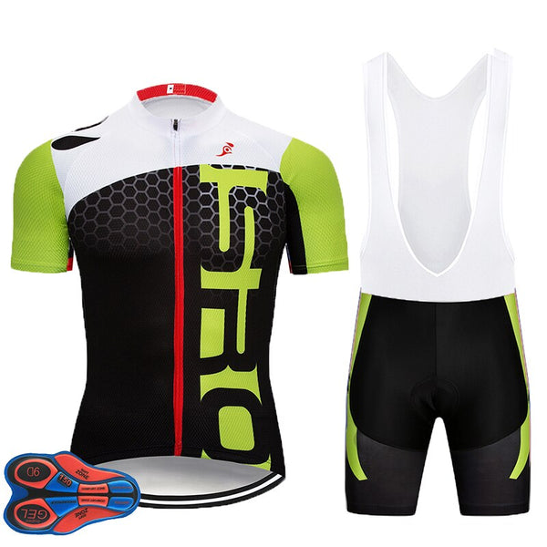 Green PRO TEAM cycling jersey Ropa Ciclismo | Vimost Shop.