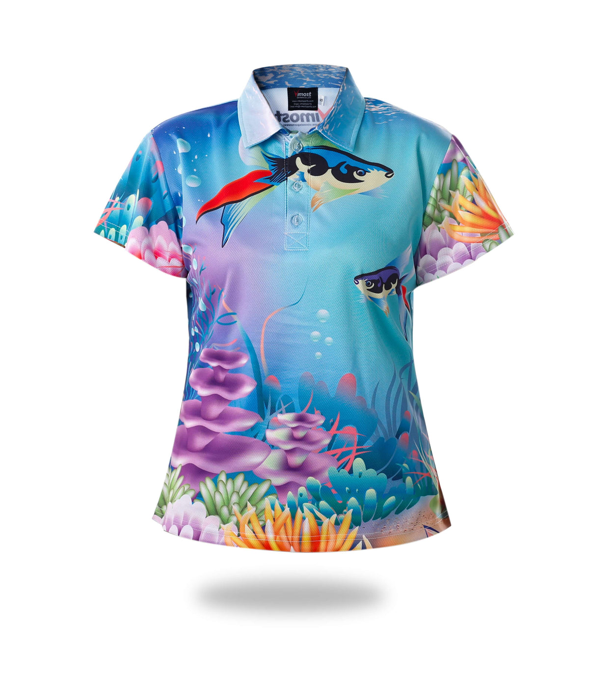 Short Sleeve Woman Fishing Shirts | Vimost Shop.